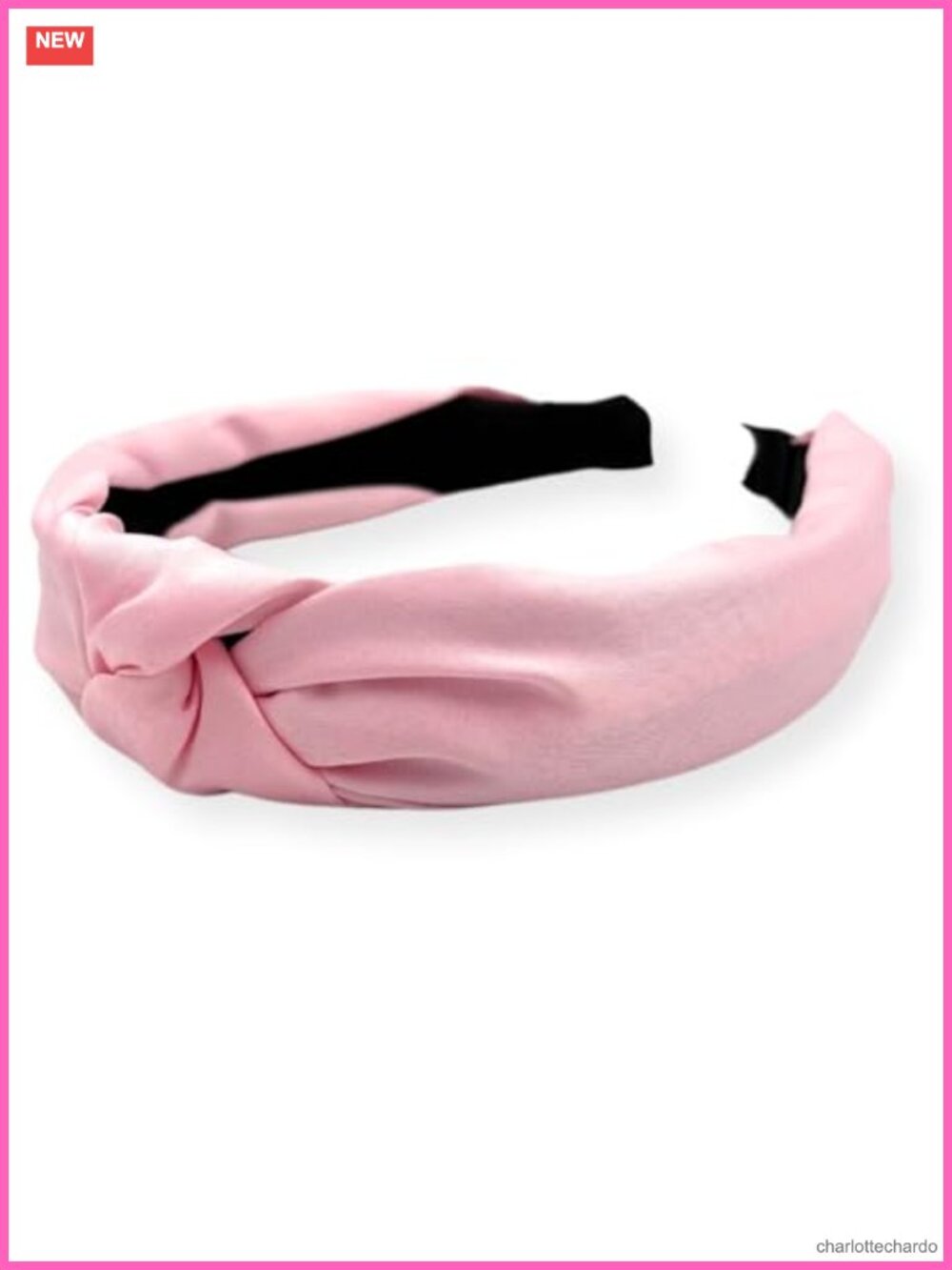 Satin Knotted Headband Top Knot Hair Accessory